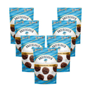 #1 - Dark Chocolate + sea salt 7-count, 3oz bags