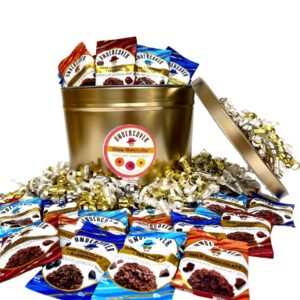 Happy Mother's Day Gift Tin<br>100 Count Variety Sampler<br>Individually Wrapped Crisps<br>(.25oz each)