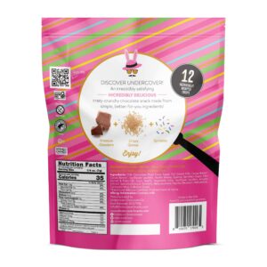 Milk Chocolate + Sprinkles 6-Pack (12 Individually-Wrapped .25oz Crisps)