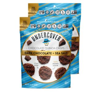 Dark Chocolate + Sea Salt<br>2 Count- 15.3oz Bags