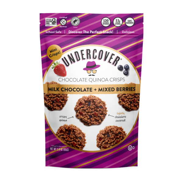 NOW 30% OFF* Milk Chocolate + Mixed Berries Mini Crisps