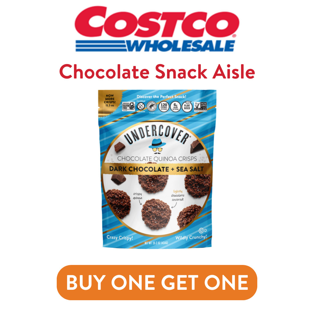Costco Wholesale Chocolate Snack Isle. Buy one Get One