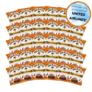 Milk Chocolate<br>30-Pack of Individually Wrapped Crisps<br>(.5oz Each)