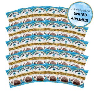 Dark Chocolate + Sea Salt<br>30-Pack of Individually Wrapped Crisps<br>(.5oz Each)