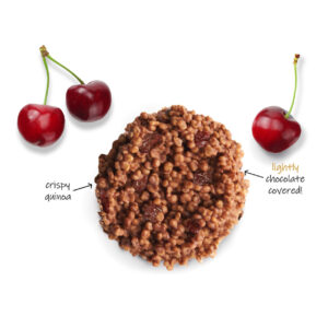 #4 - Milk choc cherries crisp and cherries