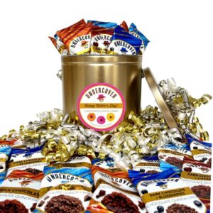Happy Mother's Day Gift Tin<br>50 Count Variety Sampler<br>Individually Wrapped Crisps<br>(.25oz each)