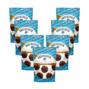 Dark Chocolate + Sea Salt Mini Crisps<br>7 Count- 3oz Bags<br>(subscription)