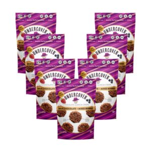 Milk Chocolate + mixed berries