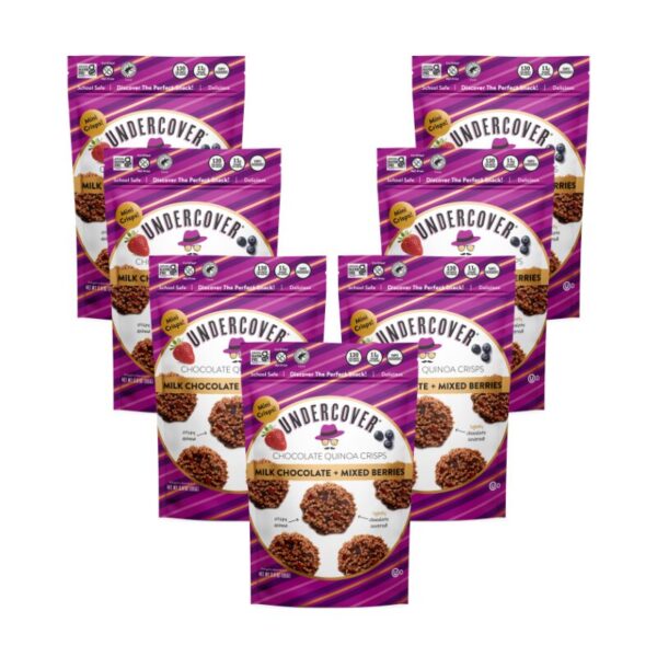 Milk Chocolate + mixed berries