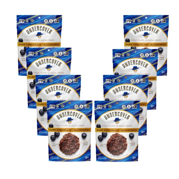 Dark Chocolate and Blueberries 8 count