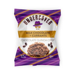 Milk Chocolate + Currants, 70-Pack of Individually Wrapped Crisps (.25oz Each) (subscription)