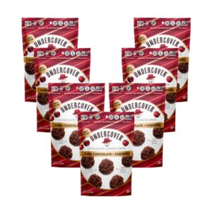 Dark Chocolate + Cherries Mini Crisps<br>7 Count- 3oz Bags<br>(subscription)