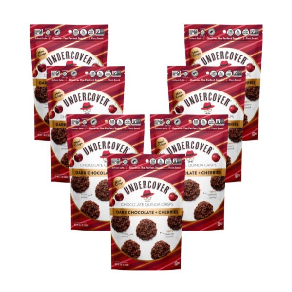 dark chocolate + cherries 7-count, 3oz bags (3)