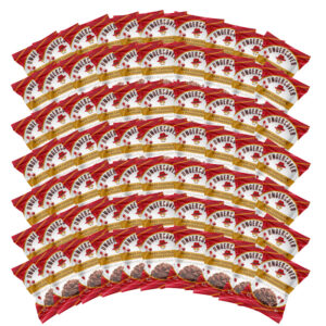 Dark Chocolate + Pomegranate, 70-Pack of Individually Wrapped Crisps<br>(.25oz Each)