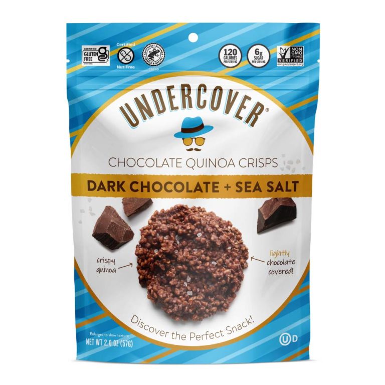Dark Chocolate + Sea Salt Undercover Snacks