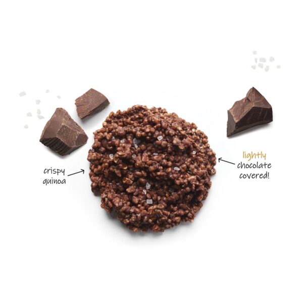 Undercover Quinoa Dark Chocolate + Sea Salt Crispy Quinoa Snack