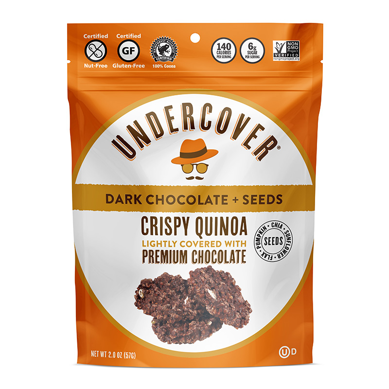 Dark Chocolate + Seeds Undercover Snacks Undercover Snacks